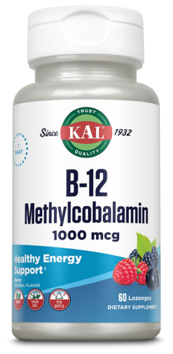 Vitamina B-12 Metilcobalmina 1000 mcg 60 Comprimidos