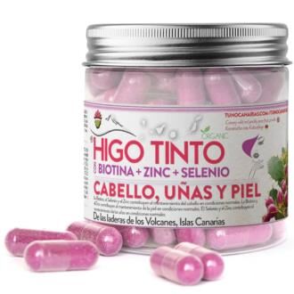 Higo Tinto Biotina + Zinc + Selenio 90 Cápsulas