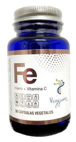 Hierro+Vitamina C 30 Cápsulas