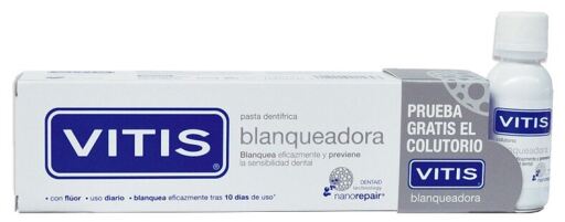 Blanqueador Pasta 100 ml + Colutorio 30 ml