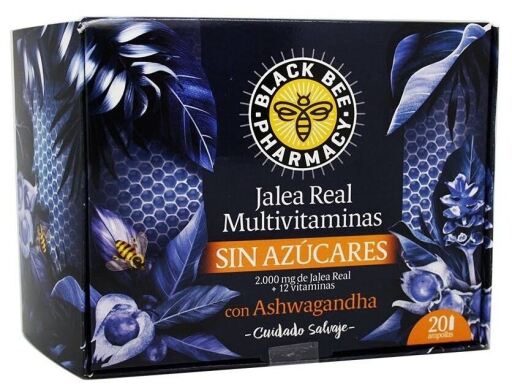 Jalea Real Multivitaminas sin Azúcar 20 Ampollas