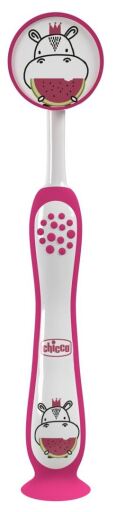 Cepillo Dental Rosa Hippo 36m+ 1 Unidad