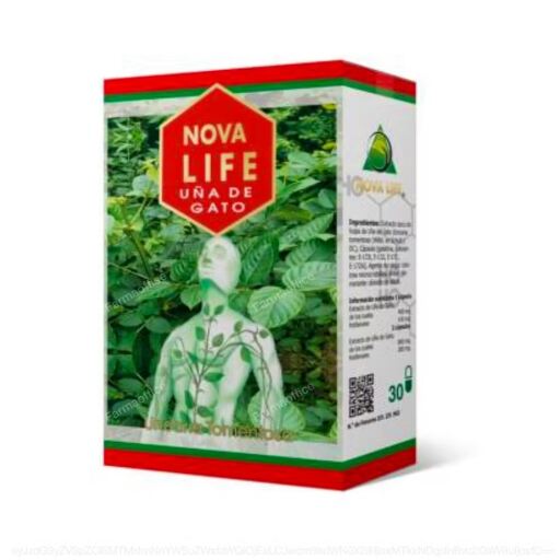 Nova Life Uña de Gato 30 Cápsulas