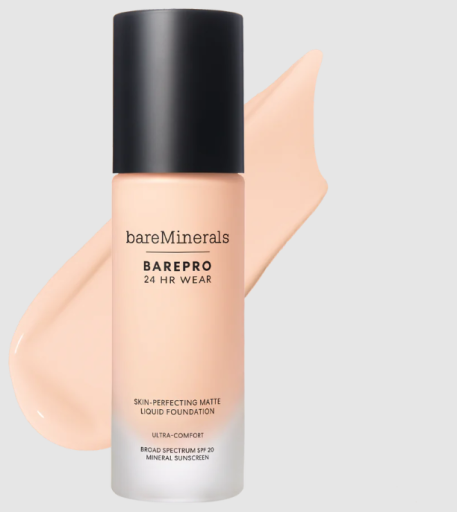 Barepro 24Hr Wear Fondo De Maquillaje Líquido Mate SPF20 30 ml