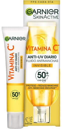 Skinactive Vitamina C Fluido Antimanchas Invisible SPF50+ 40 ml