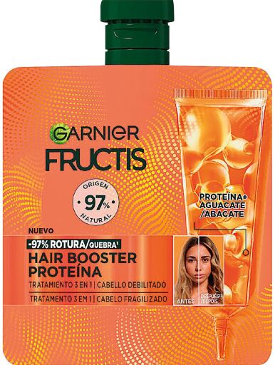 Fructis Hair Booster Proteina Tratamiento 3 En 1 60 ml