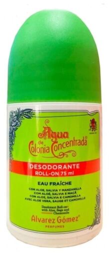 Agua De Colonia Concentrada Desodorante Roll-On Fresco 75 ml