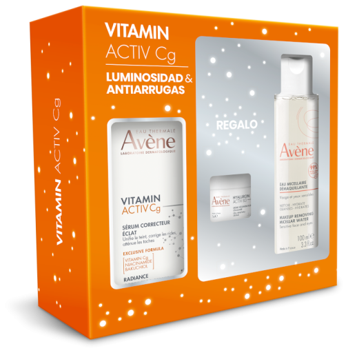 Vitamin Activ Cg Set Luminosidad & Antiarrugas 3 Piezas