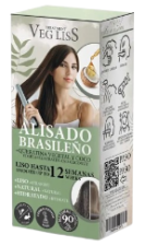 Alisado Brasileño Con Queratina Vegetal Y Coco 2 Unidades