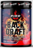 Back-Draft Preworkout Pre-Entreno Sandía 400 gr