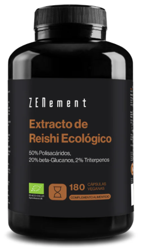 Extracto de Reishi Ecológico 180 Cápsulas