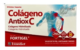 Nutriox Colágeno Antiox Fortigel 30 Sobres