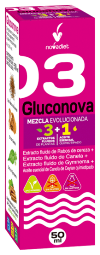 Gluconova+Aceite Esencial Canela Mezcla Evolucionada 50 ml