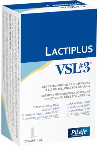 Lactiplus Vsl 3 20 Cápsulas