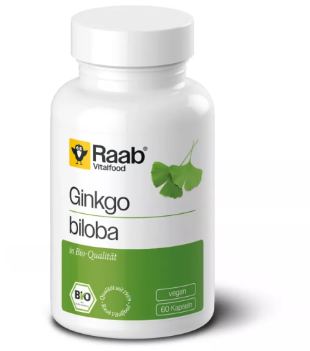 Ginkgo Biloba 500 mg 60 Cápsulas Bio Vegan