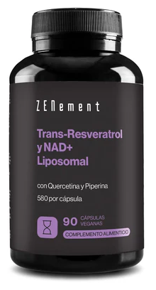 Trans-Resveratrol Nad+ Liposomada 90 Cápsulas