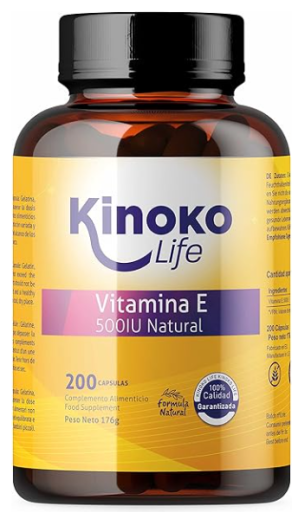 Vitamina E-500 IU 200 Cápsulas