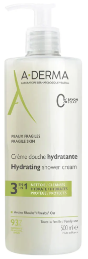 Crema de Ducha Hidratante 500 ml