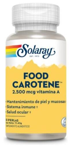 Food Carotene 2500 mcg 30 Cápsulas