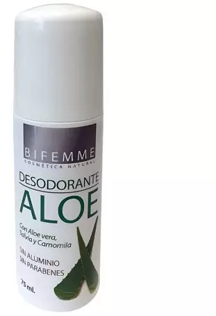 Bifemme Desodorante Aloe Vera Roll On 75 ml