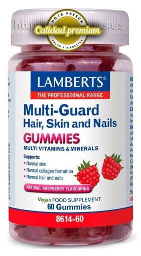 Multi Guard Hair Skin Nails 60 Gummies Fresa