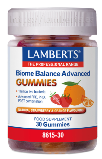 Biome Balance Advance 30 Gummies Naranja-Fresa