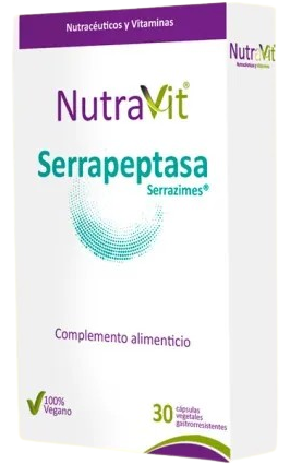 Nutrapeptasa Serrazime Cápsulas