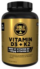 Vitamina D3+K2 90 Cápsulas