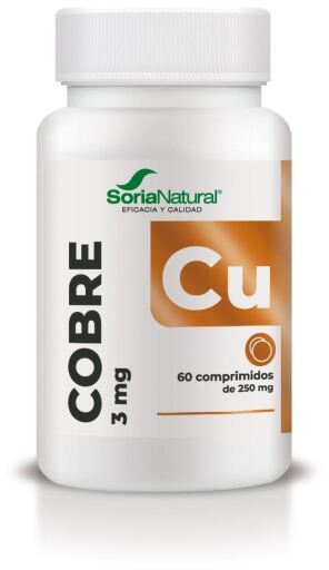 Cobre Liberación Sostenida 60 Comprimidos