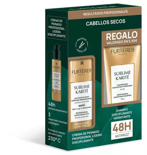 Sublime Karit&eacute; Crema de Peinado Estuche 2 Piezas