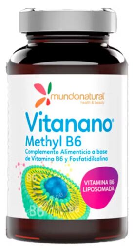 Mundo Natural Vitanano Methyl B6 30 C&aacute;psulas