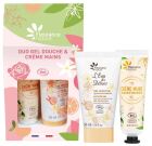 Duo Gel Douche et Cr&egrave;me Mains Agrumes & Fleur d'Oranger 2 Piezas