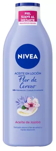 Nivea Aceite en Locion Flor Cerezo & Jojoba 400 ml