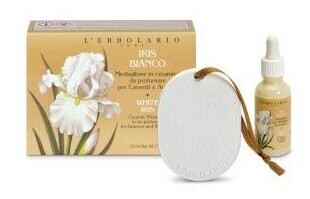 L'Erbolario Iris Blanco Medall&oacute;n Cer&aacute;mica Perfumado 30 ml