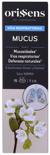 Orissens Mucus 15 Comprimidos