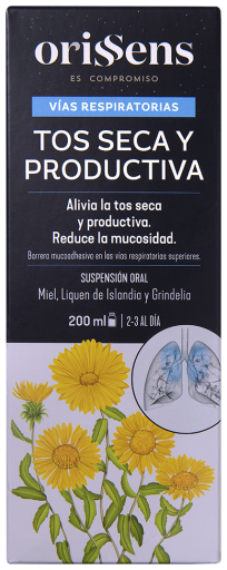 Orissens Jarabe Tos Seca y Productiva 200 ml